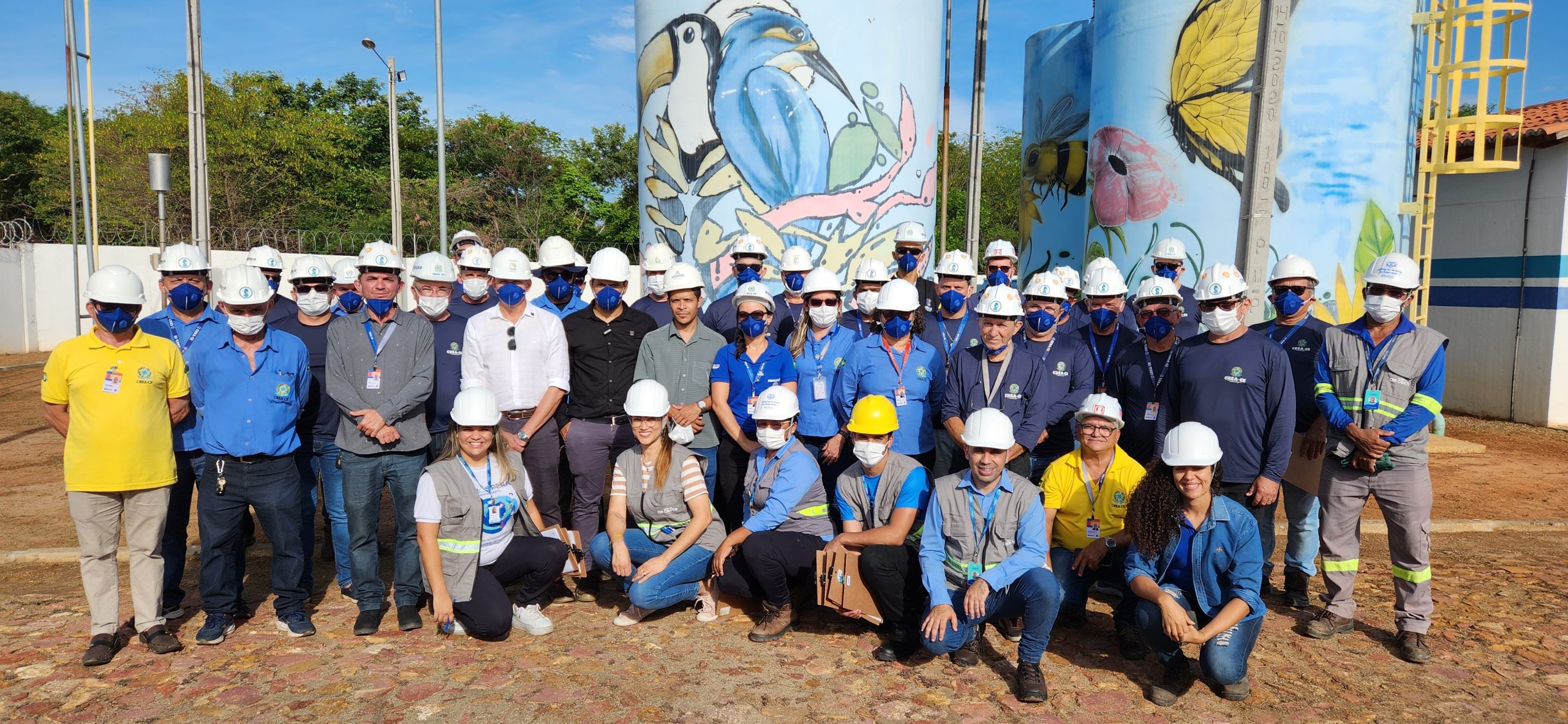 Ambiental Crato promove atividade formativa em esgotamento sanitário para membros do CREA 