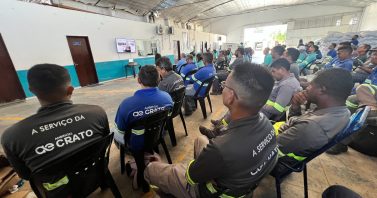 Colaboradores Aegea no Ceará participam de lançamento estadual do Movimento Saneamento Salva